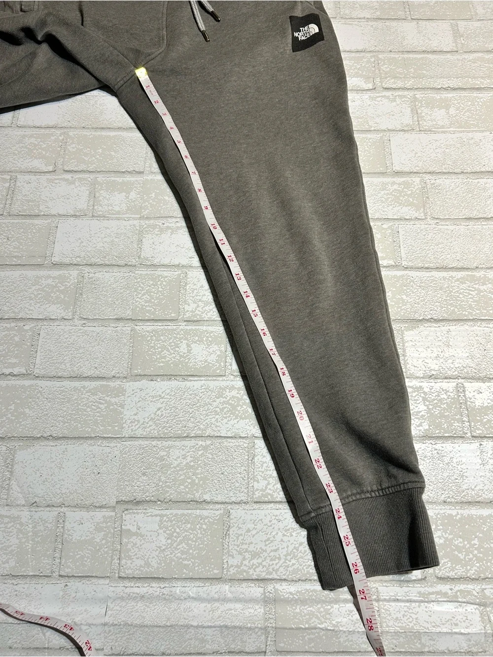 The North Face Grey Elastic Waist Fleece Sweatpants